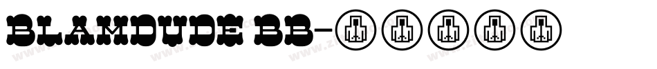 BlamDude BB字体转换